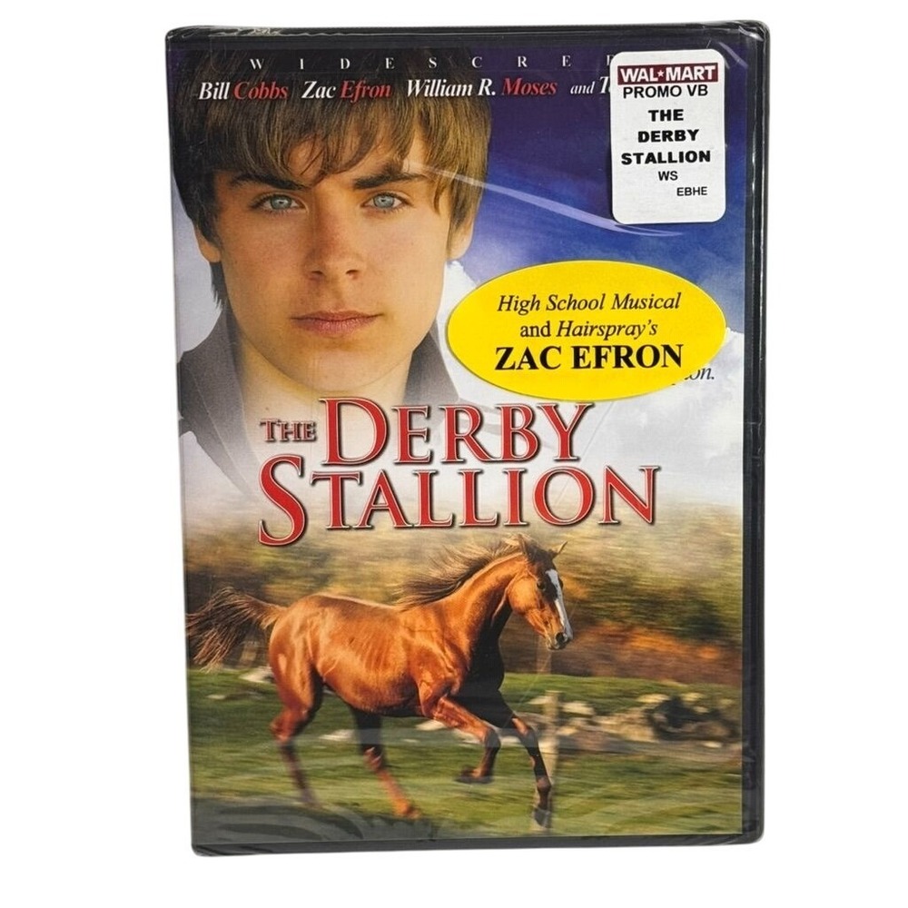 The Derby Stallion DVD 2007 Sealed Zac Efron Family Drama Echo Bridge